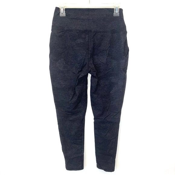 Aerie high Rise Leggings Camo Grey Black Pockets Athleisure Active Wear Workout - Picture 6 of 7
